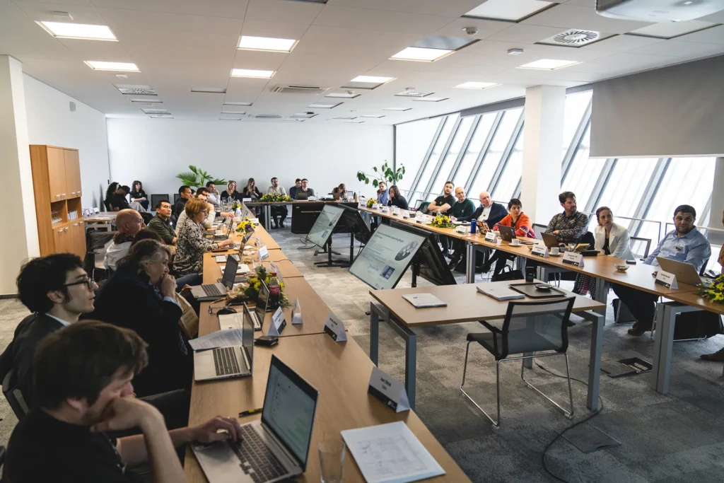 biocapital-meeting Large meeting room in an eu funded biodiversity project